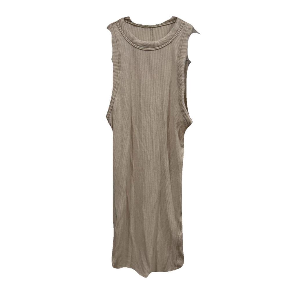 Women’s Lululemon Tank Top Beige Size 0 Casual Workout Relax Lightweight